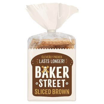 Baker St Brown Sliced Loaf - 600g