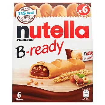Nutella B-Ready 6 Pack - 132g