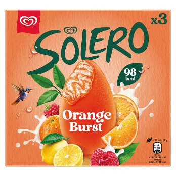 Solero Orange Burst Sticks - 3x90ml