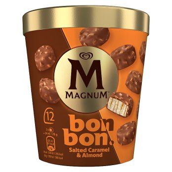 Magnum Bonbon Salted Caramel & Almond - 12x17ml