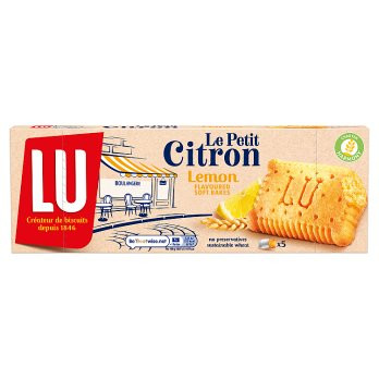 LU Le Petit Citron Soft Bakes 5 Pack - 140g