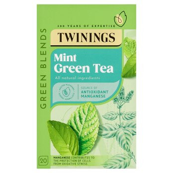 Twinings Mint Green Tea 20 Tea Bags - 40g