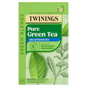 Twinings Pure Green Tea Decaf - 20 Tea Bags