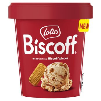 Lotus Biscoff Ice Cream Tub - 425ml