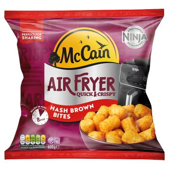 McCain Air Fryer Hash Brown Bites - 600g
