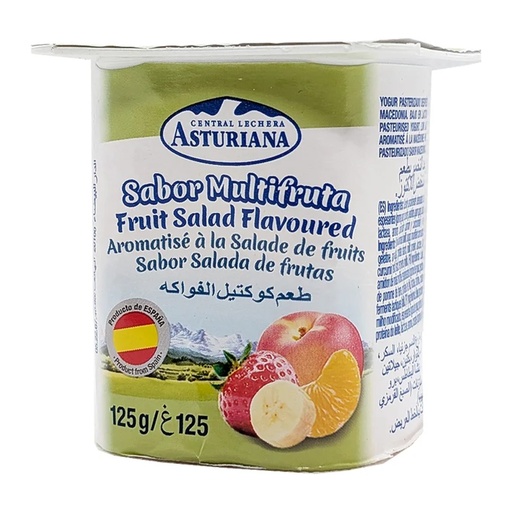 Asturiana Yoghurt Fruit Salad - 125g