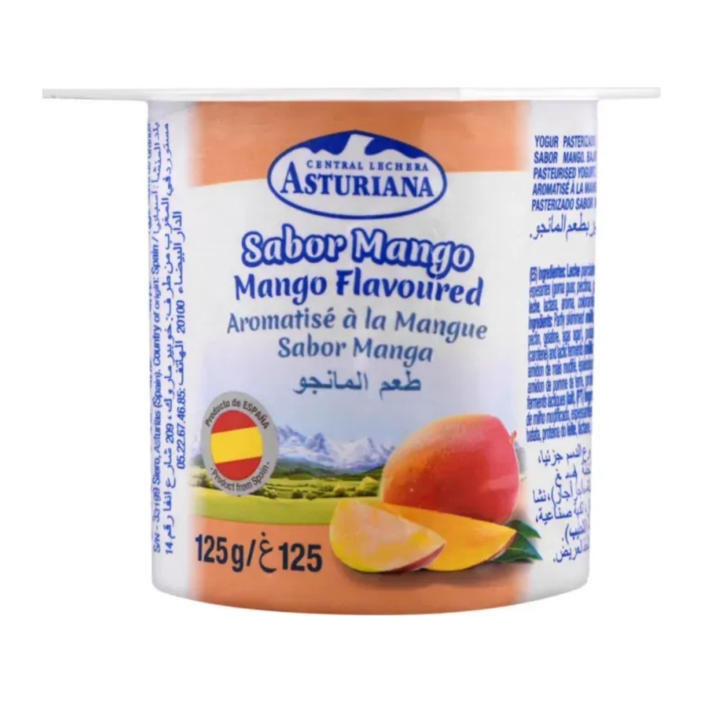 Asturiana Yoghurt Mango - 125g