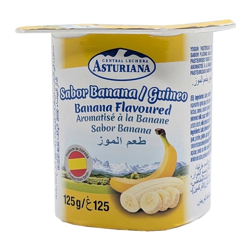 Asturiana Yoghurt Banana - 125g