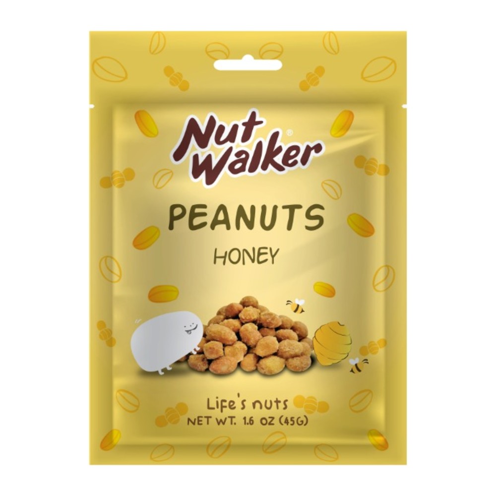 Nut Walker Honey Peanuts - 45g