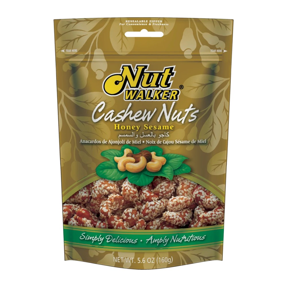 Nut Walker Honey Sesame Cashew Nuts - 160g