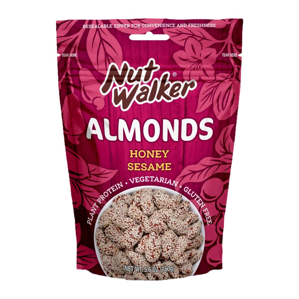 Nut Walker Honey Sesame Almonds - 160g