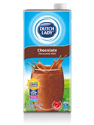 [100008] Dutch Lady Chocolate Flavoured Milk 1L