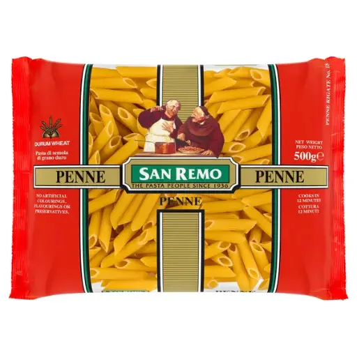 [100156] San Remo Pasta Penne 500g
