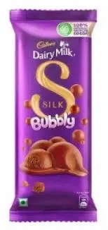 [100164] Cadbury Bubbly Silk 46g