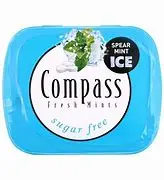 [100180] Compass Mints Spearmint 14g