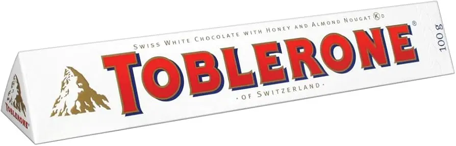 [100214] Toblerone White 100g