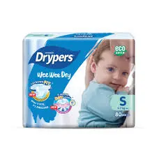[100246] Drypers Mega (S) 80's