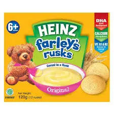 [100283] Heinz Farleys Rusks Original 120g