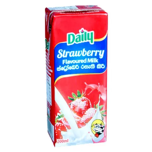 [100377] Daily Strawberry Flv Milk 180ml