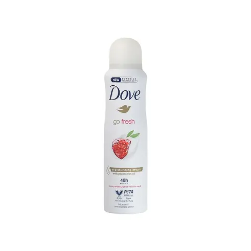 [100389] Dove Deodorant Go Fresh Pomegranate Lemon 150ml