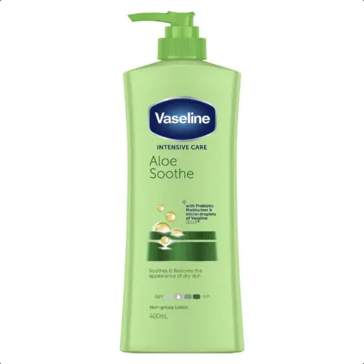 [100469] Vaseline Body Lotion Aloe Soothe    400ml
