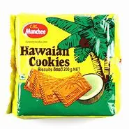 [100671] Munchee Hawaian  Cookies 200g
