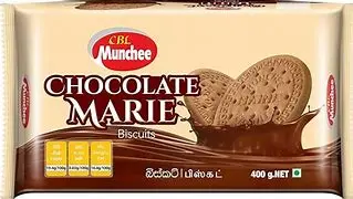 [100672] CBL Munchee Chocolate Marie Biscuits 400g