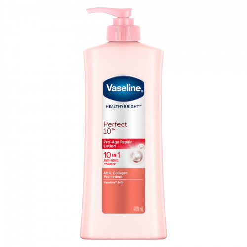[100703] Vaseline Body Lotion Healthy Bright Perfect 10 400ml
