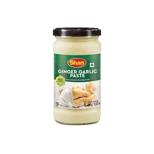 [100754] Shan Ginger Garlic Paste (Glass Jar) 310g