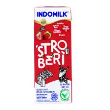 [100785] Indomilk Strawberry 180ml