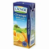 [100800] Lacnor Juice  Orange 180ml