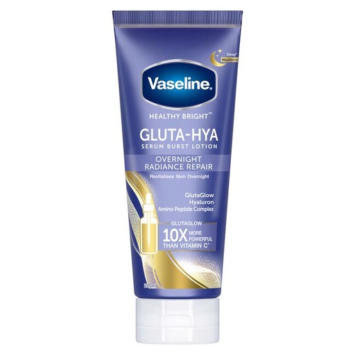 [100829] Vaseline Healthy Bright Gluta-Hya Overnight Radiance Repair 330ml