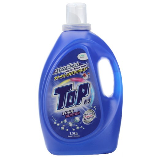 [100839] Top Stain Buster Liquid Detergent (blue) 2.5kg
