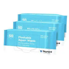 [100855] All's Well Flushable Moist Wipes 10pcs