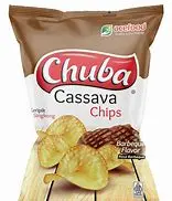 [100881] Chuba Cassava Chips BBQ 140g