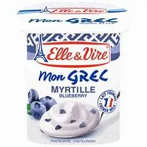 [100952] Elle & Vire Dairy Blueberry Dessert 125g