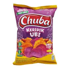 [101028] Chuba Sweet Potato Chips Sweet Corn 45g