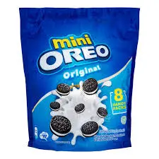 [101060] Mini Oreo Multi Pack Vanilla 163.2g