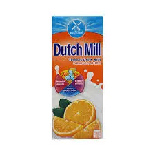 [101101] Dutch Mill  Drinking Yoghurt Orange  180ml