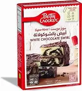 [101204] Betty Crocker White Chocolate Swirl 500g