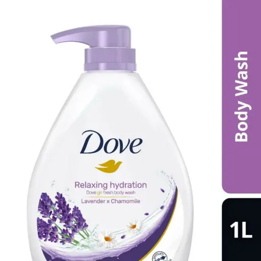 [101249] Dove Bodywash Relaxing Lavender & Chamomile 1000g