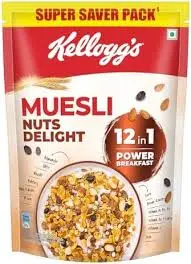 [101259] Kelloggs Muesli Nuts Delight 12 in 1 500g