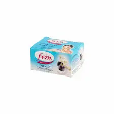 [101329] Fem Fairness Cream Bleach Milk, Pearl & Blueberry 50g
