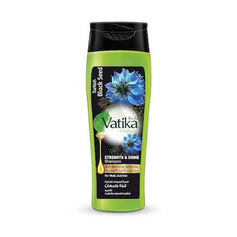[101340] Vatika Shampoo Strength & Shine - Turkish Black Seed 200ml