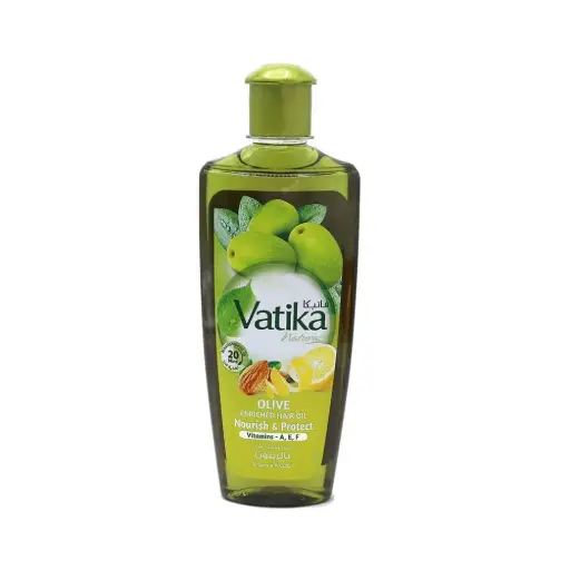[101371] Vatika Hair Oil Olive Nourish & Protect 200ml