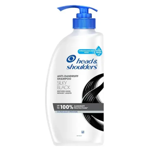 [101382] Head & Shoulder Silky Black 650ml