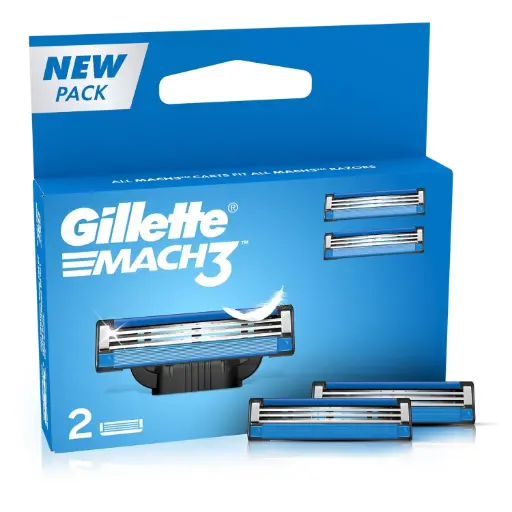 [101403] Gillette Mach3 Cartridges 2's