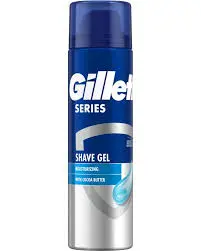 [101416] Gillette Series 3x Moisturizing Shave Gel 195g