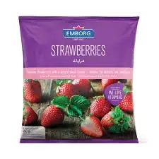 [101539] Emborg Frozen Strawberries 450g