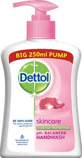 [101567] Dettol Hand Wash Skincare 250ml